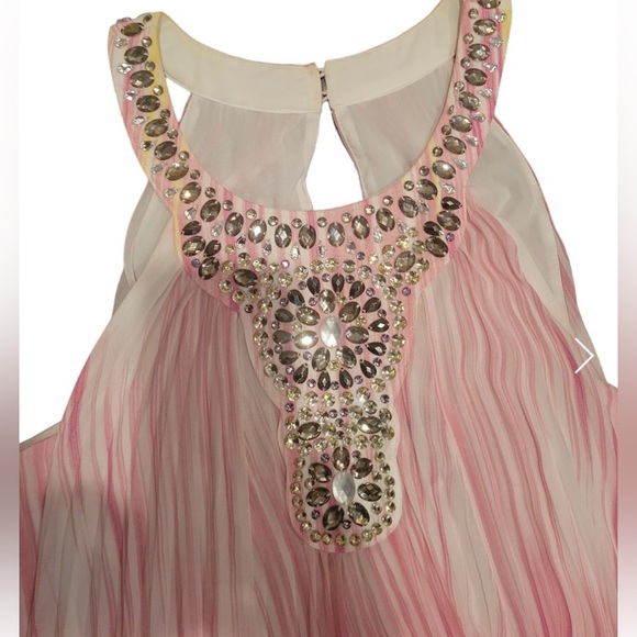 BCBGMAXAZRIA
Rhinestone Collar
Multi Color Maxi Dress - Picture 7 of 8